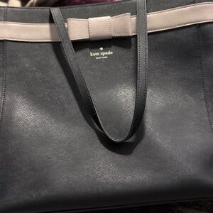 Kate Spade Black and Tan Tote